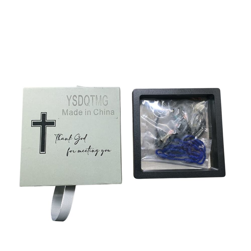 Wooden Crucifix Necklace Wooden Jesus Cross Chain Pendant Men Women NEW